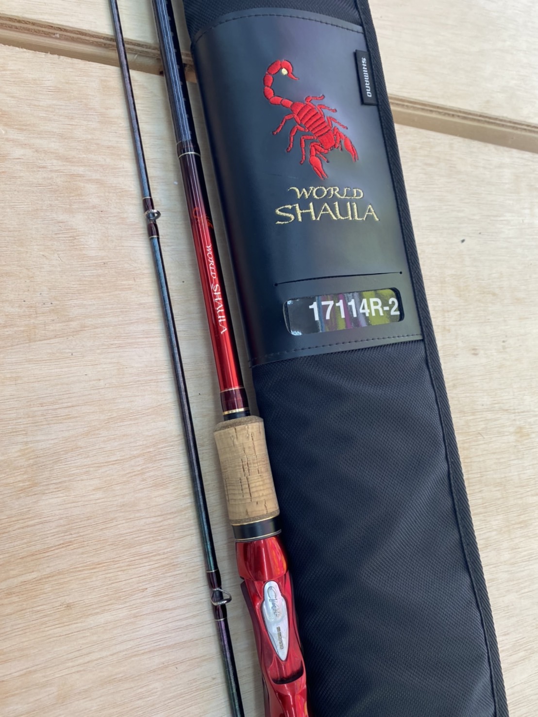 Shimano World Shawra 17114R-2 (38117) Bass bait rod from stylish anglers 