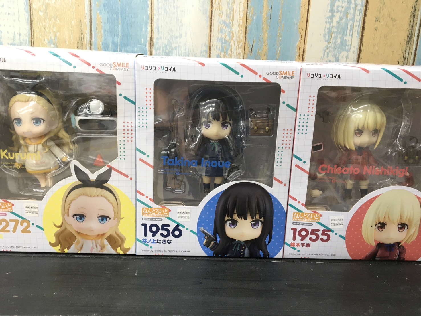 ねんどろいど　リコリス・リコイル　4種セット　新品　未開封品 SNS更新しました！ねんどろいど リコリス・リコイル 錦木千束 井ノ上